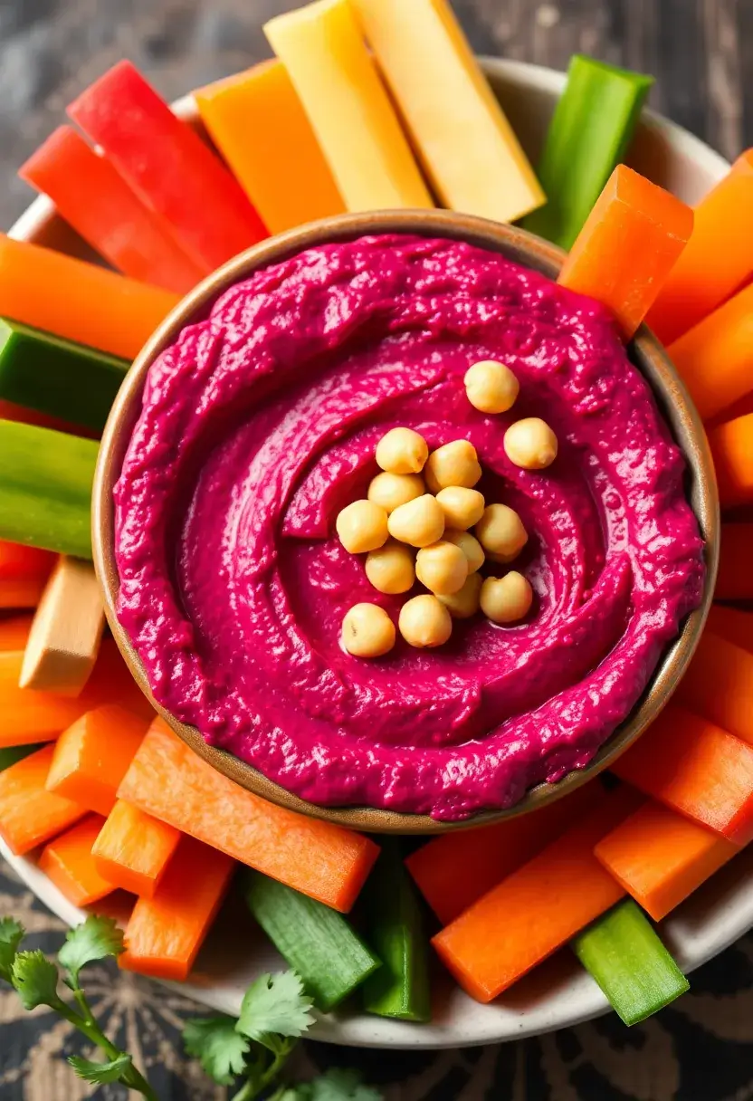 27 Oil Free Indian Recipes That Are Shockingly Tasty - 15. Spiced Beetroot Hummus