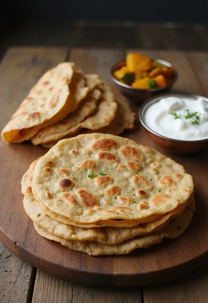 27 Oil Free Indian Recipes That Are Shockingly Tasty - 9. Whole Wheat Vegetable Paratha