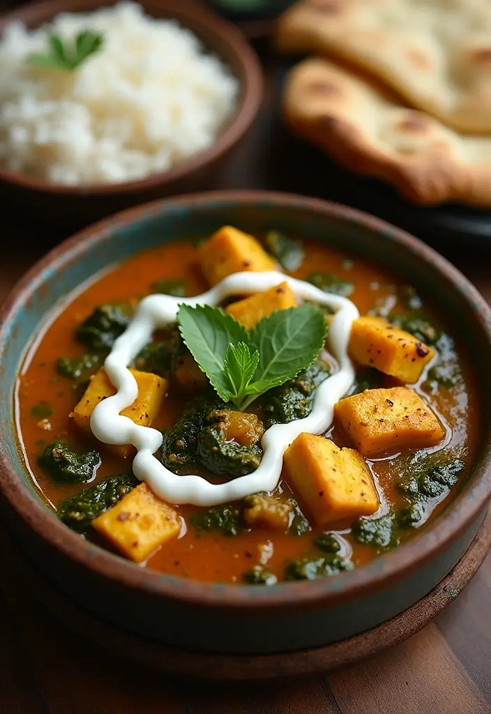 27 One Pot Indian Recipes Perfect For Lazy Nights 8 27 One Pot Indian Recipes Perfect For Lazy Nights - 8. Spinach and Paneer Curry