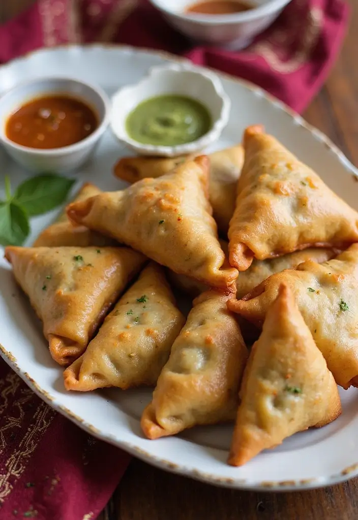 27 Simple Indian Food Recipes Anyone Can Master 5 27 Simple Indian Food Recipes Anyone Can Master - 5. Vegetable Samosas