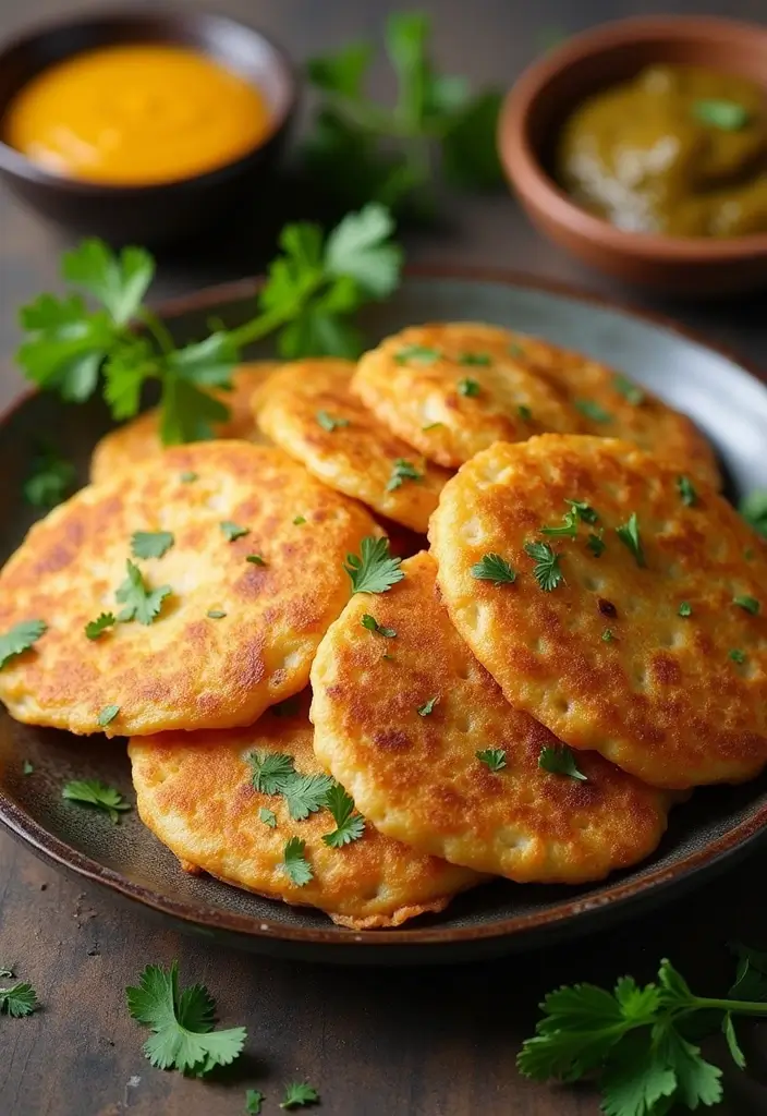 30 Authentic South Indian Lunch Recipes You Can’t Miss 16 30 Authentic South Indian Lunch Recipes You Can’t Miss - 16. Pesarattu (Green Gram Dosa)