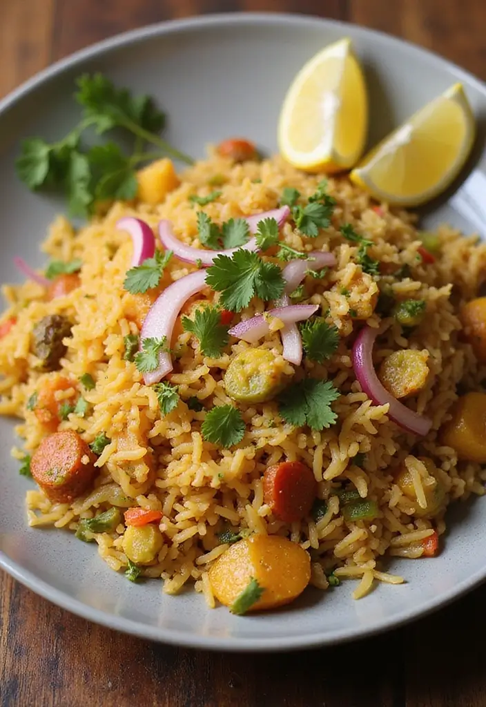 30 Authentic South Indian Lunch Recipes You Can’t Miss 21 30 Authentic South Indian Lunch Recipes You Can’t Miss - 21. Tawa Pulao