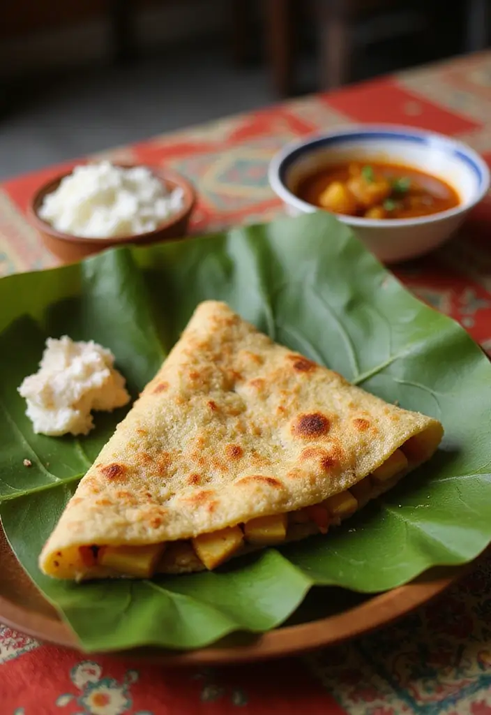 30 Authentic South Indian Lunch Recipes You Can’t Miss 23 30 Authentic South Indian Lunch Recipes You Can’t Miss - 23. Masala Dosa