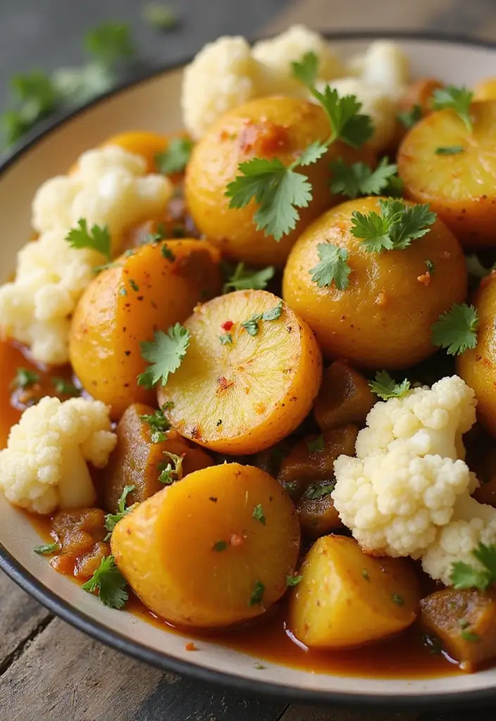 30 Dairy Free Indian Recipes That Taste Just As Good 5 30 Dairy Free Indian Recipes That Taste Just As Good - 5. Aloo Gobi (Potato and Cauliflower)