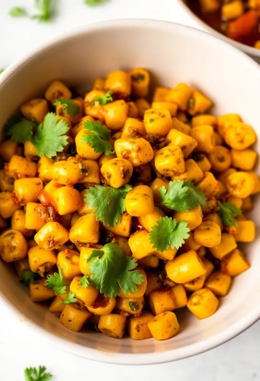 30 Easy Indian Air Fryer Recipes: Crispy And Healthy 14 30 Easy Indian Air Fryer Recipes: Crispy And Healthy - 14. Air Fryer Masala Corn