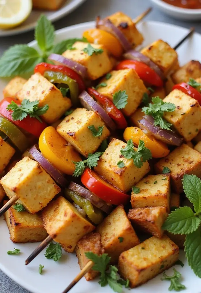 30 Easy Indian Air Fryer Recipes: Crispy And Healthy 2 30 Easy Indian Air Fryer Recipes: Crispy And Healthy - 2. Paneer Tikka