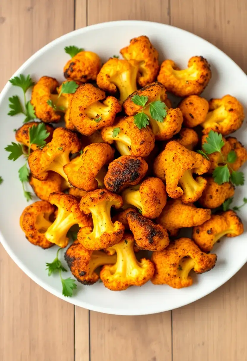 30 Easy Indian Air Fryer Recipes: Crispy And Healthy 26 30 Easy Indian Air Fryer Recipes: Crispy And Healthy - 26. Air Fryer Tandoori Cauliflower