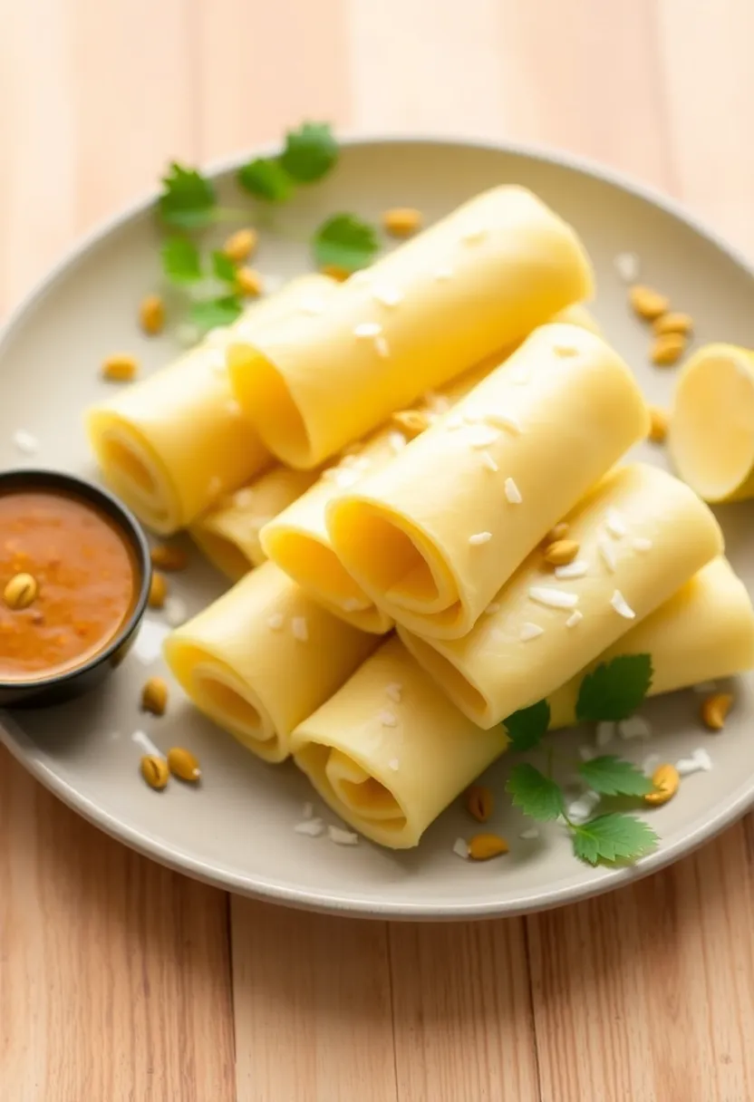 30 Easy Indian Appetizer Recipes To Wow Your Guests 26 30 Easy Indian Appetizer Recipes To Wow Your Guests - 26. Khandvi