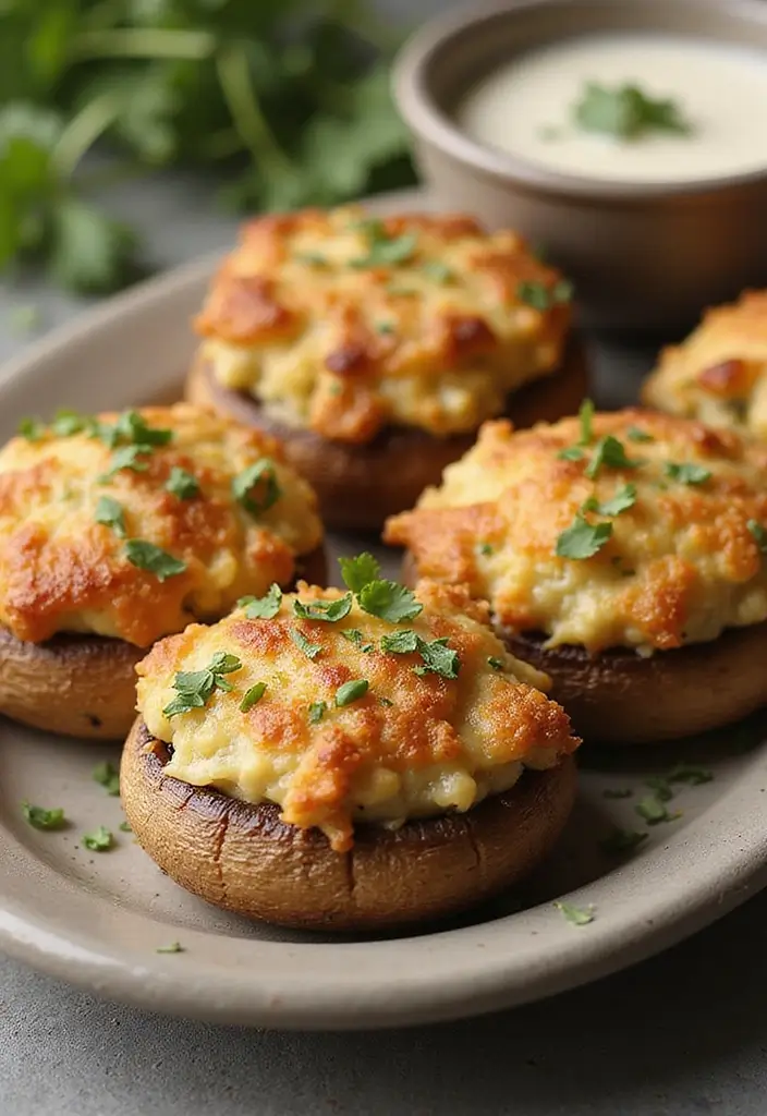 30 Easy Indian Appetizer Recipes To Wow Your Guests 4 30 Easy Indian Appetizer Recipes To Wow Your Guests - 4. Stuffed Mushrooms