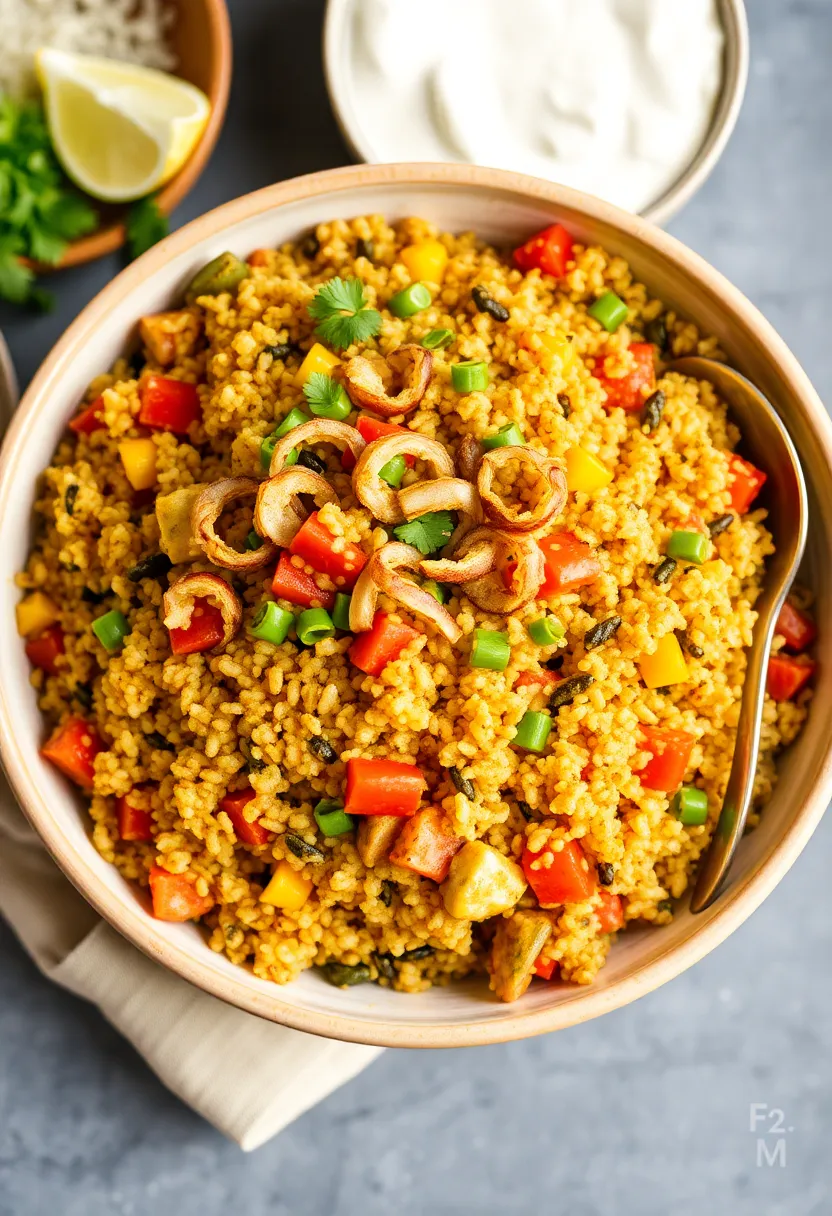 30 High Protein Indian Vegetarian Recipes To Keep You Energized 10 30 High Protein Indian Vegetarian Recipes To Keep You Energized - 10. Vegetable Biryani with Quinoa