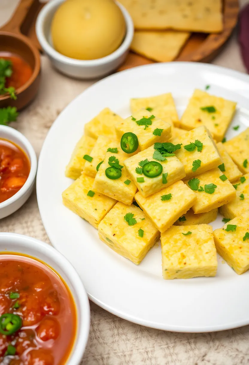 30 High Protein Indian Vegetarian Recipes To Keep You Energized 12 30 High Protein Indian Vegetarian Recipes To Keep You Energized - 12. High-Protein Dhokla