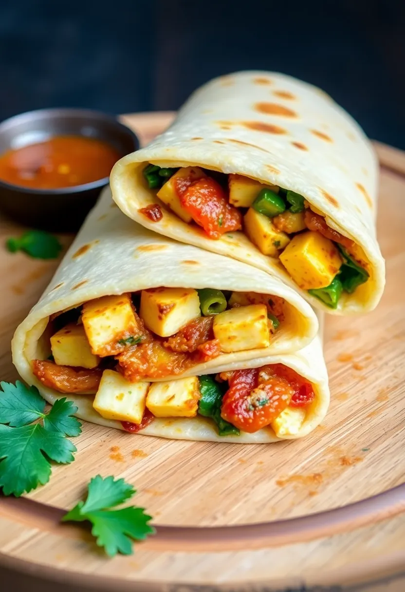 30 High Protein Indian Vegetarian Recipes To Keep You Energized 22 30 High Protein Indian Vegetarian Recipes To Keep You Energized - 22. Kathi Rolls with Paneer