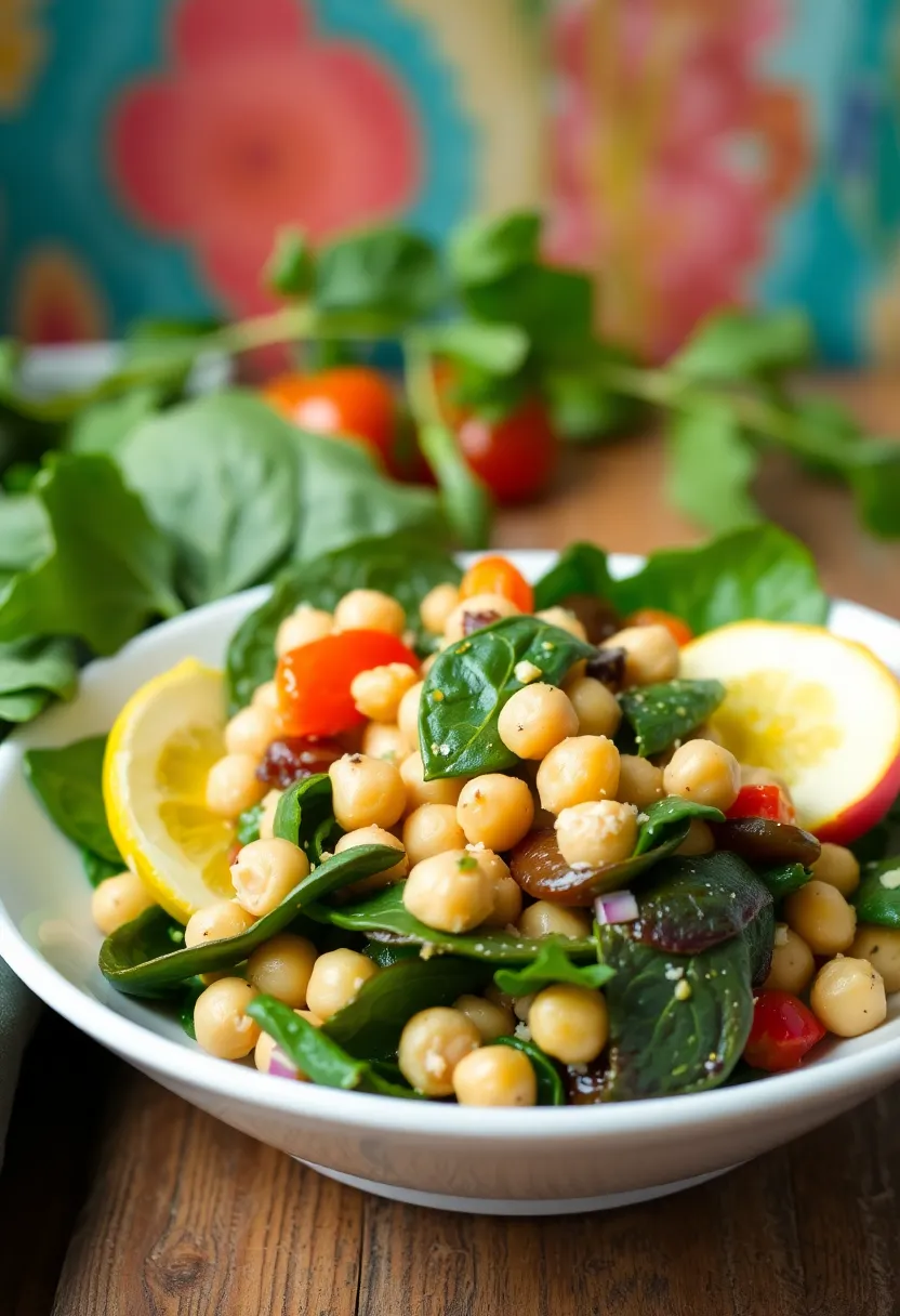 30 High Protein Indian Vegetarian Recipes To Keep You Energized 28 30 High Protein Indian Vegetarian Recipes To Keep You Energized - 28. Spinach and Chickpea Salad