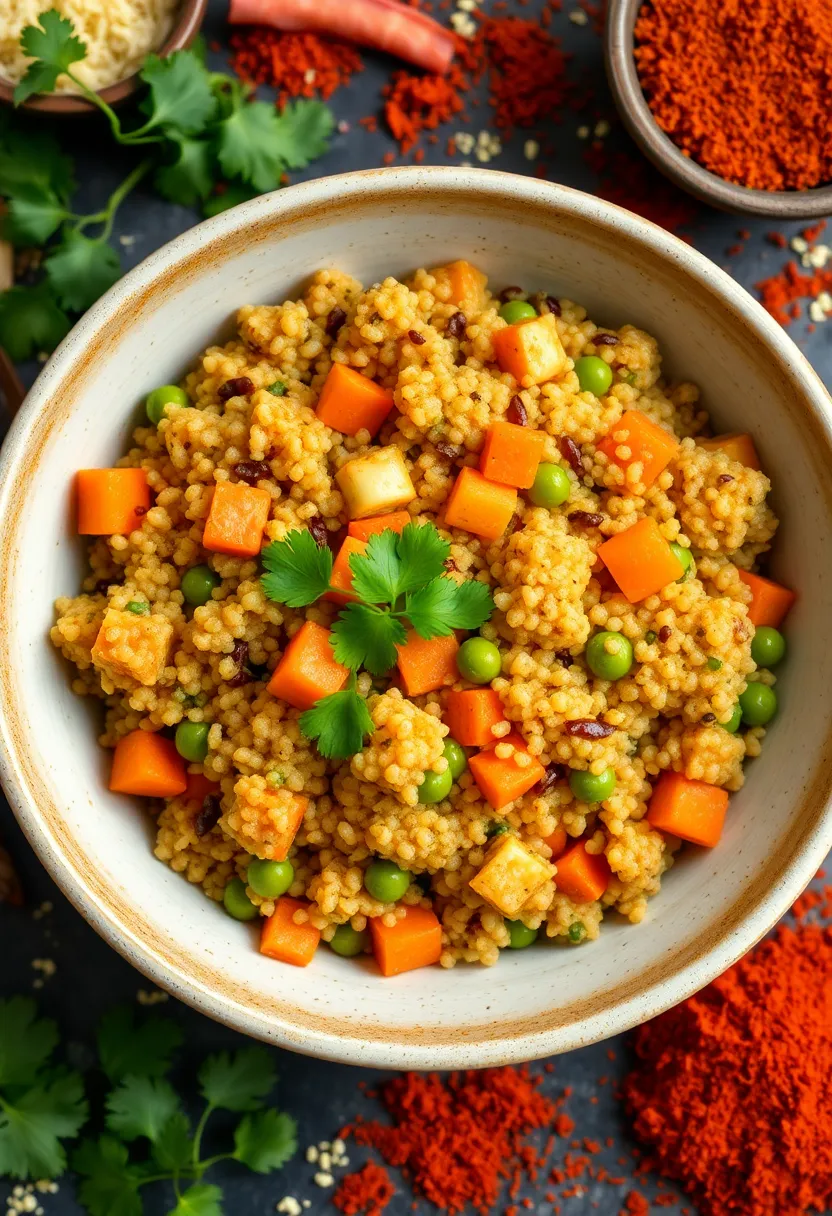 30 High Protein Indian Vegetarian Recipes To Keep You Energized 3 30 High Protein Indian Vegetarian Recipes To Keep You Energized - 3. Quinoa Upma