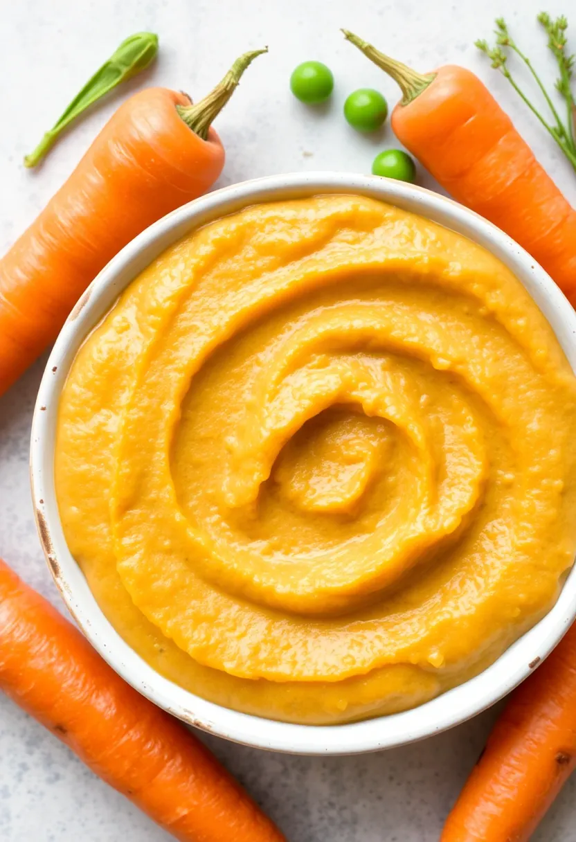 30 Indian Baby Food Recipes For 1 Year Olds Every Mom Should Try 16 30 Indian Baby Food Recipes For 1 Year Olds Every Mom Should Try - 16. Carrot and Peas Puree