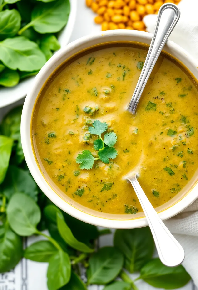 30 Indian Baby Food Recipes For 1 Year Olds Every Mom Should Try 6 30 Indian Baby Food Recipes For 1 Year Olds Every Mom Should Try - 6. Spinach and Dal Soup