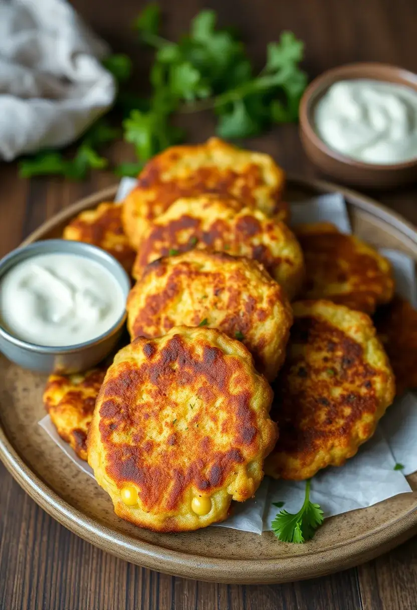30 Indian Sweet Corn Recipes Simple Yet Delicious 19. Corn and Zucchini Fritters