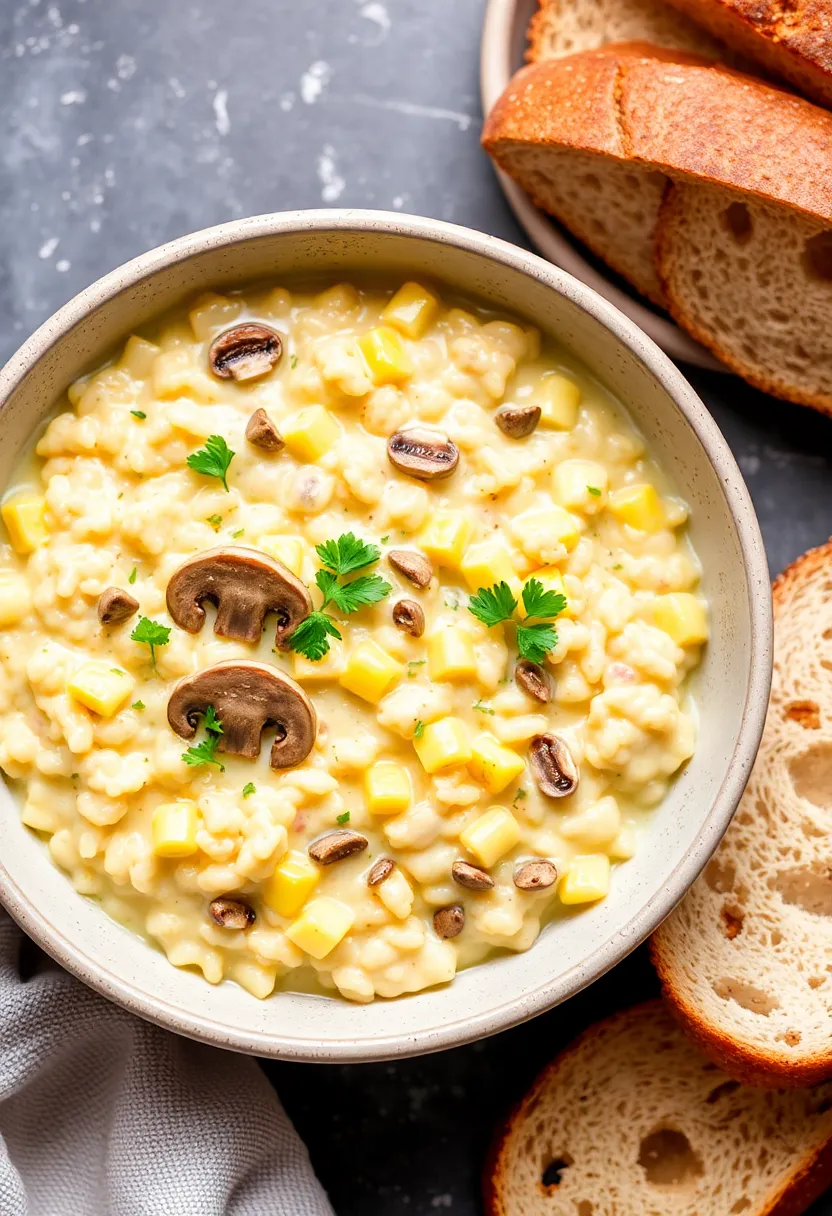 30 Indian Sweet Corn Recipes Simple Yet Delicious 26. Sweet Corn and Mushroom Risotto