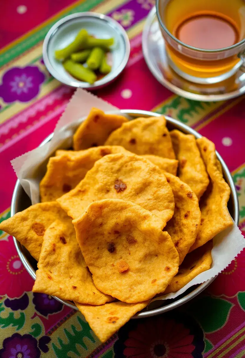 30 Indian Tea Time Snack Recipes Perfect With Chai 12 30 Indian Tea Time Snack Recipes Perfect With Chai - 12. Khakra