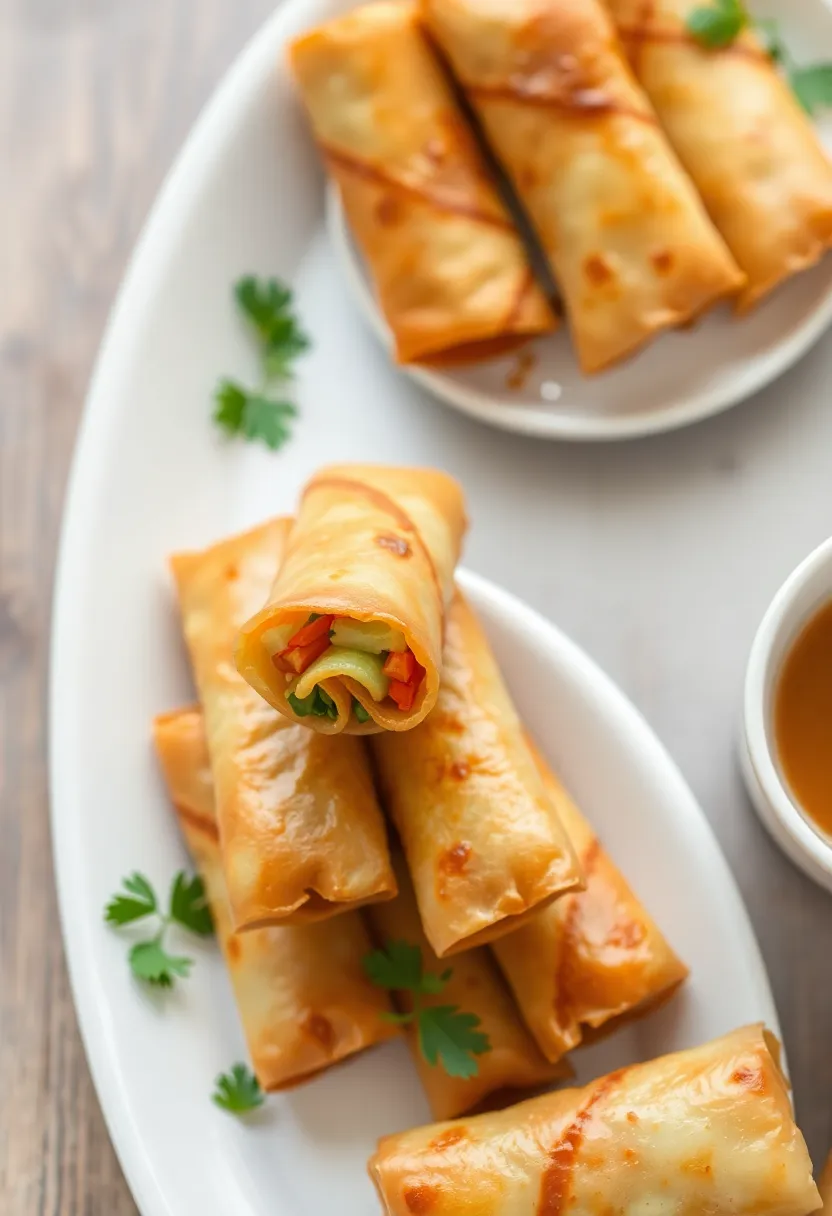 30 Indian Tea Time Snack Recipes Perfect With Chai 27 30 Indian Tea Time Snack Recipes Perfect With Chai - 27. Baked Vegetable Spring Rolls