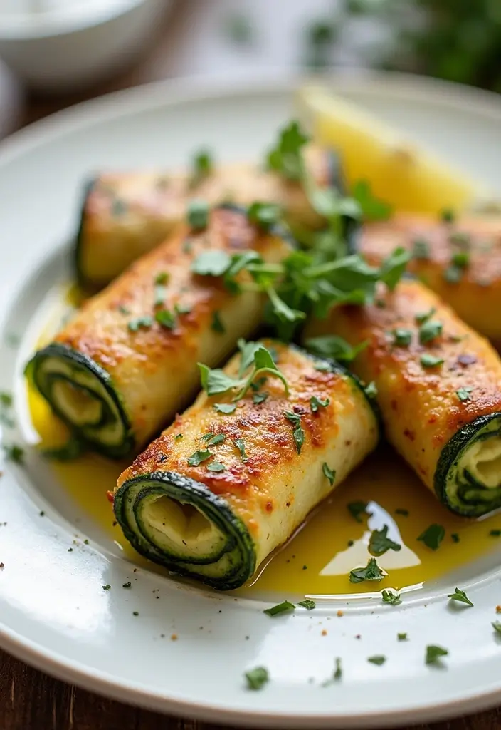 30 Low Carb Indian Vegetarian Recipes That Don’t Skimp On Flavor 2 30 Low Carb Indian Vegetarian Recipes That Don’t Skimp On Flavor - 2. Zucchini Paneer Rolls