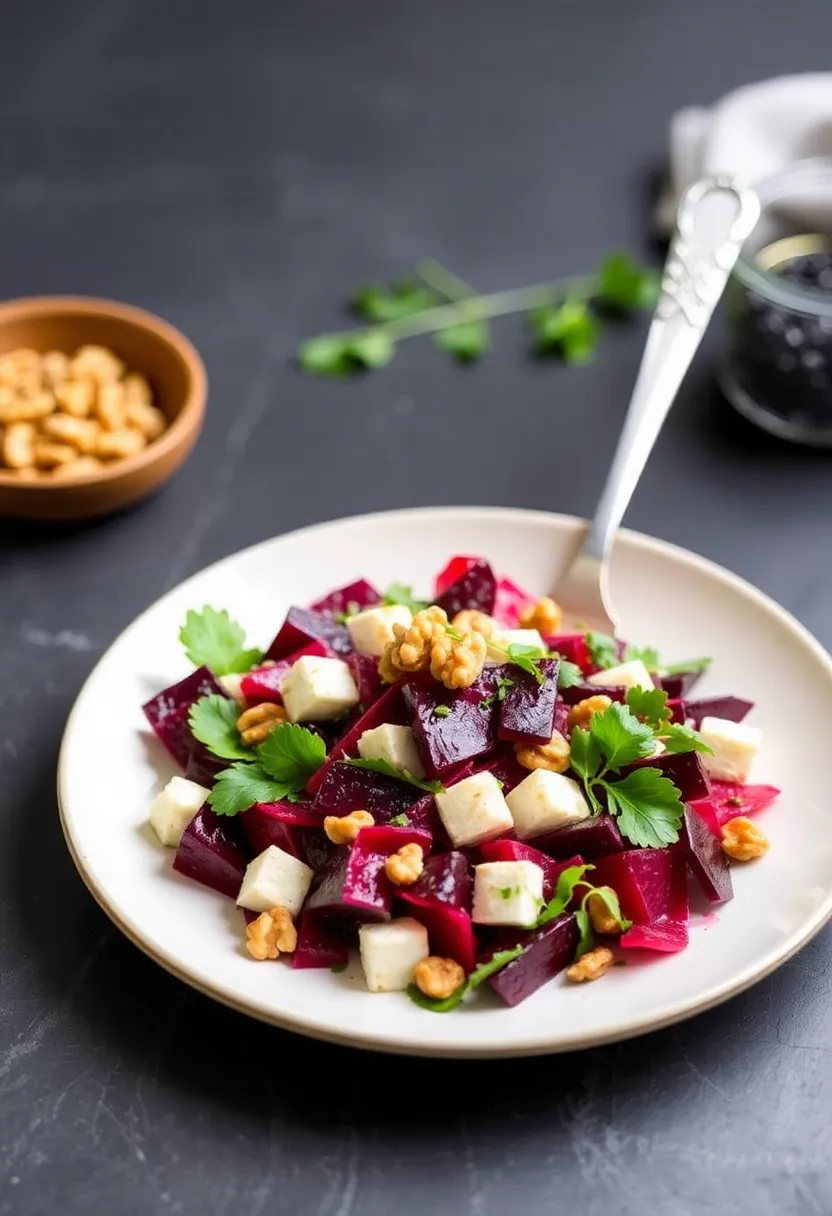 30 Low Carb Indian Vegetarian Recipes That Don’t Skimp On Flavor 21 30 Low Carb Indian Vegetarian Recipes That Don’t Skimp On Flavor - 21. Beetroot and Paneer Salad