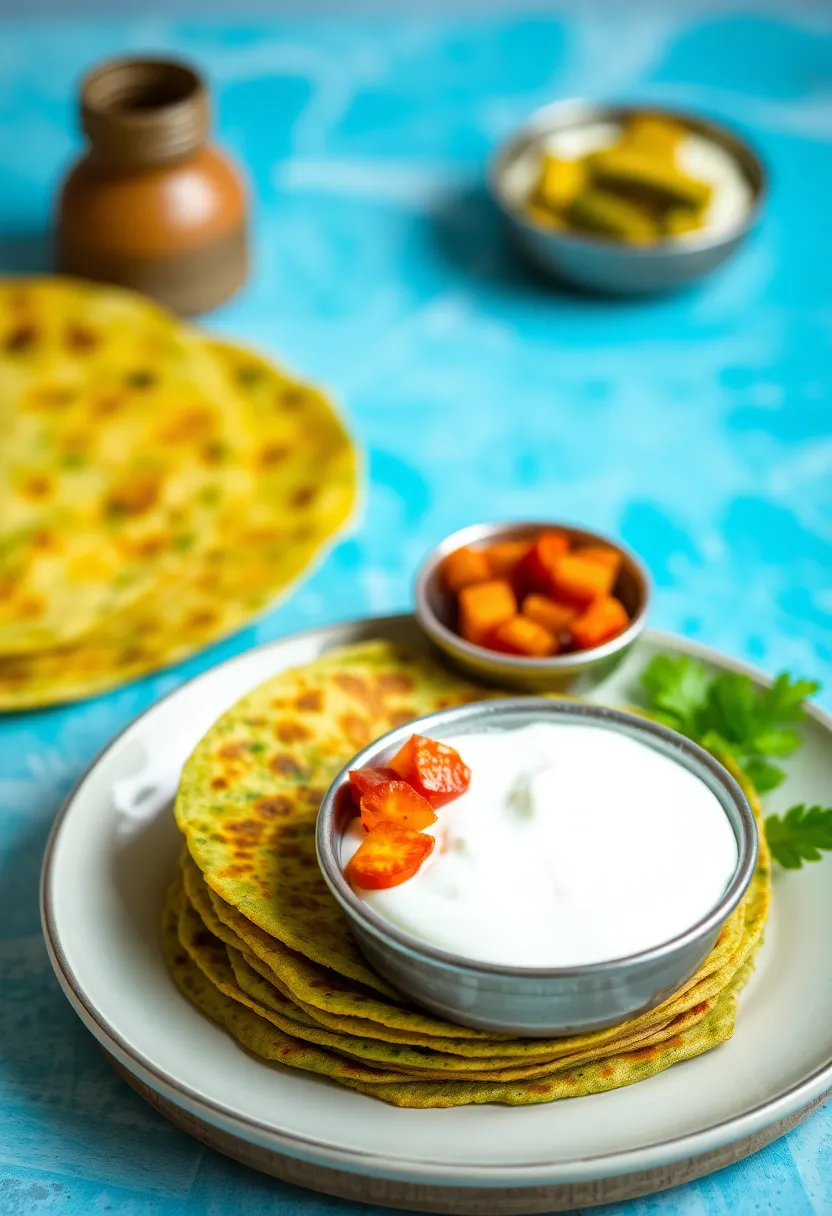 30 Low Carb Indian Vegetarian Recipes That Don’t Skimp On Flavor 23 30 Low Carb Indian Vegetarian Recipes That Don’t Skimp On Flavor - 23. Methi Thepla