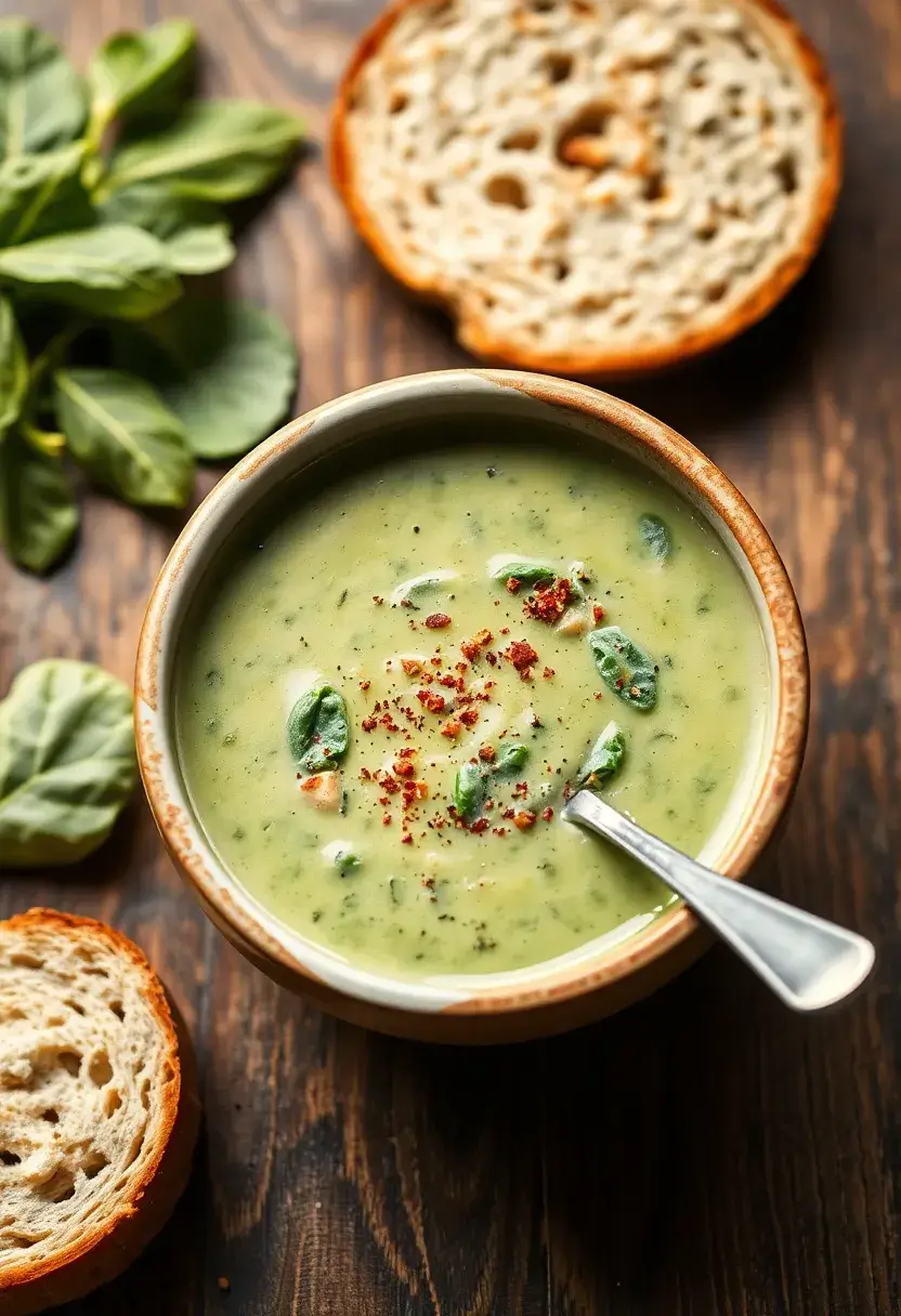 30 Low Carb Indian Vegetarian Recipes That Don’t Skimp On Flavor 29 30 Low Carb Indian Vegetarian Recipes That Don’t Skimp On Flavor - 29. Creamy Spinach Soup