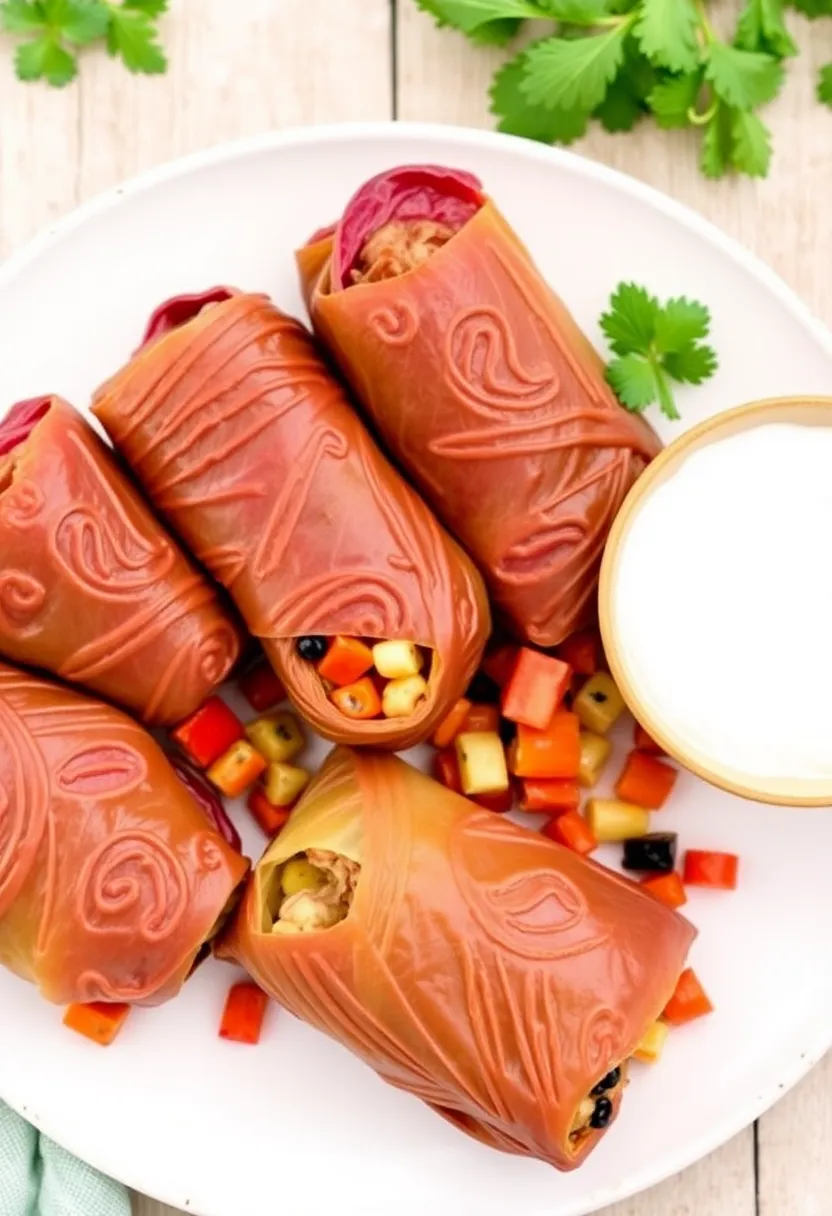 30 Low Carb Indian Vegetarian Recipes That Don’t Skimp On Flavor 5 30 Low Carb Indian Vegetarian Recipes That Don’t Skimp On Flavor - 5. Cabbage Rolls with Spicy Filling