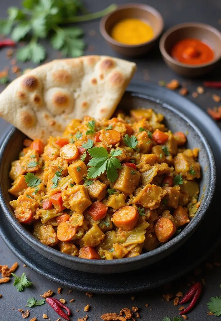 30 Low Carb Indian Vegetarian Recipes That Don’t Skimp On Flavor 7 30 Low Carb Indian Vegetarian Recipes That Don’t Skimp On Flavor - 7. Masala Cabbage Stir-Fry