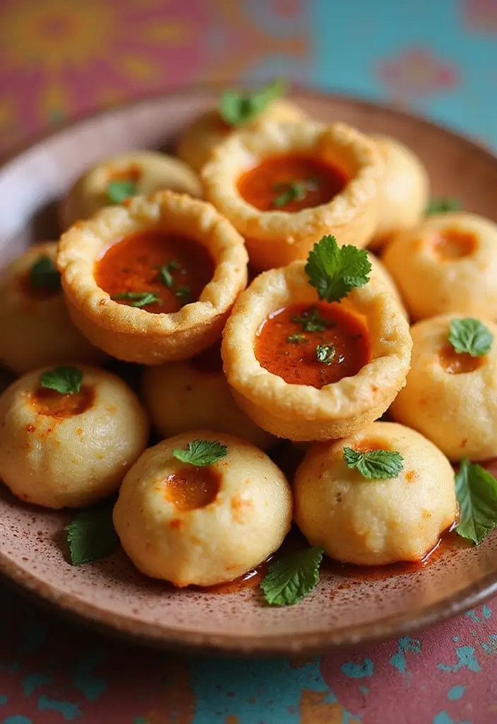 30 Must Try Indian Street Food Recipes At Home 2 30 Must Try Indian Street Food Recipes At Home - 2. Pani Puri