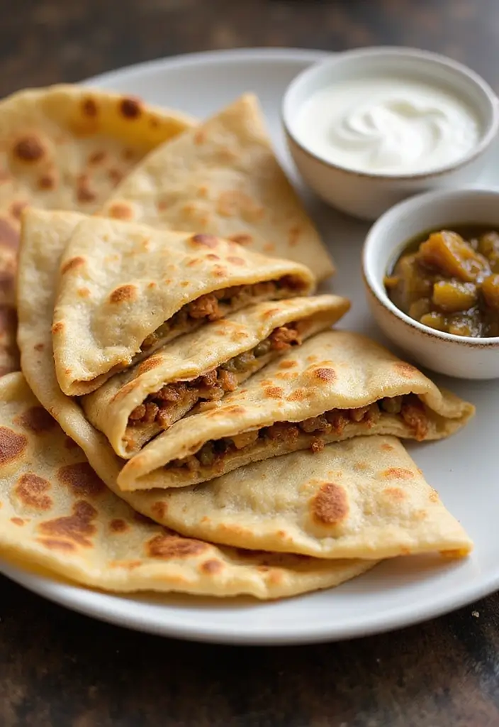 30 Simple Indian Snack Recipes Kids And Adults Love 19 30 Simple Indian Snack Recipes Kids And Adults Love - 19. Stuffed Paratha