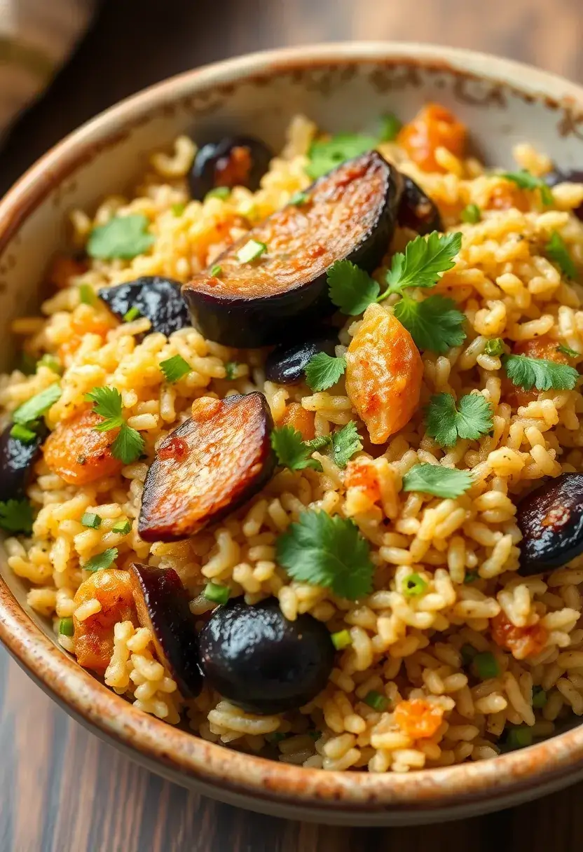 30 South Indian Variety Rice Recipes Every Foodie Must Try 28 30 South Indian Variety Rice Recipes Every Foodie Must Try - 28. Eggplant Rice