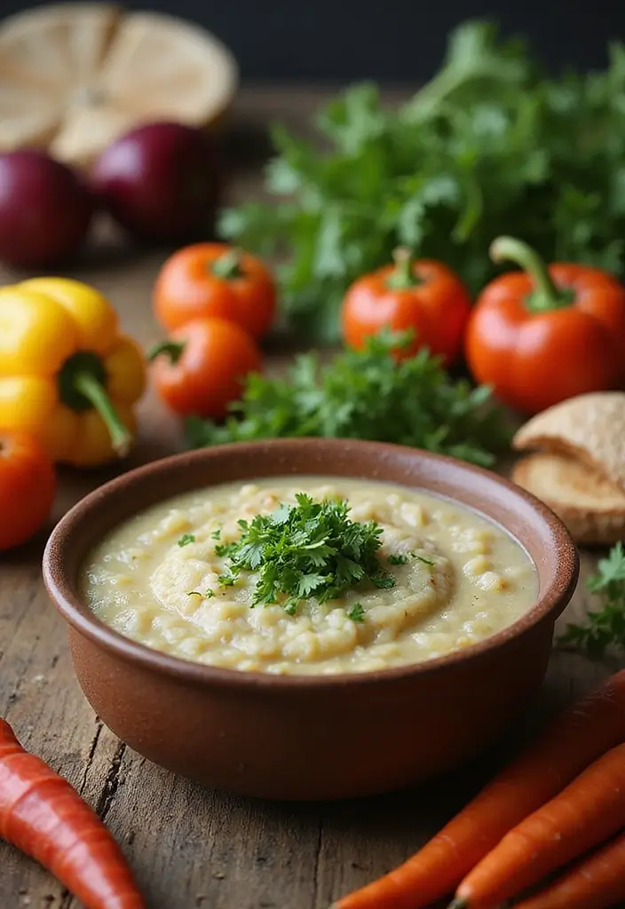 30 Veg Indian Breakfast Recipes To Start Your Day Right 14 30 Veg Indian Breakfast Recipes To Start Your Day Right - 14. Vegetable Porridge