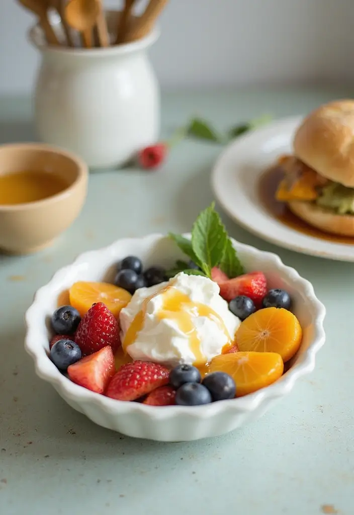 30 Veg Indian Breakfast Recipes To Start Your Day Right 24 30 Veg Indian Breakfast Recipes To Start Your Day Right - 24. Fruit Salad with Yogurt