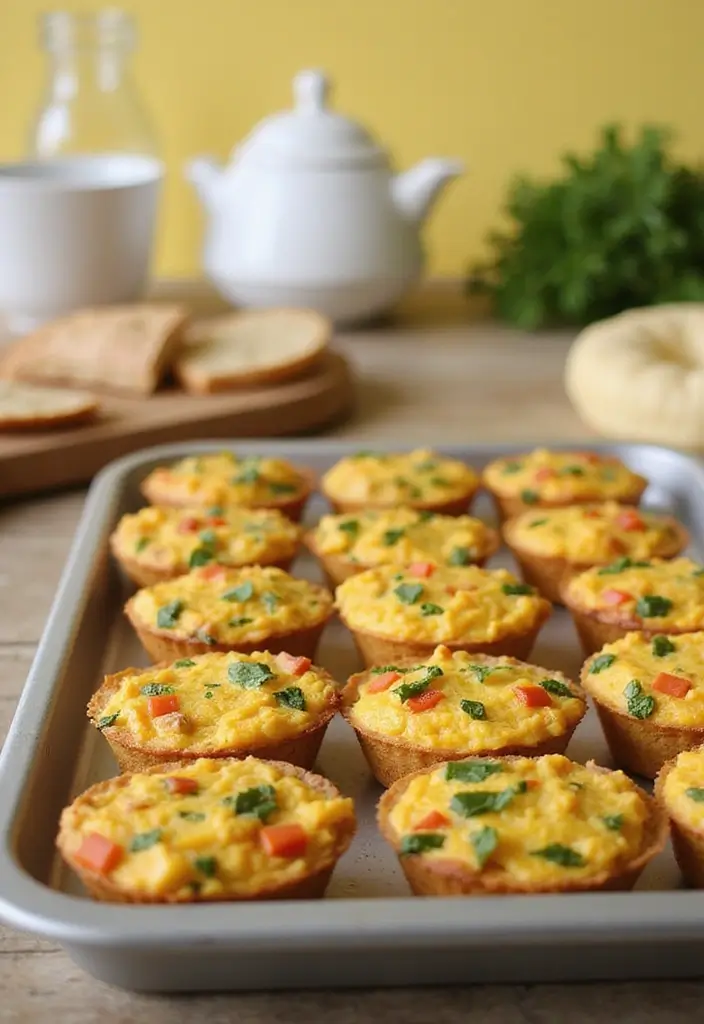 30 Veg Indian Breakfast Recipes To Start Your Day Right 30 30 Veg Indian Breakfast Recipes To Start Your Day Right - 30. Veggie Egg Muffins