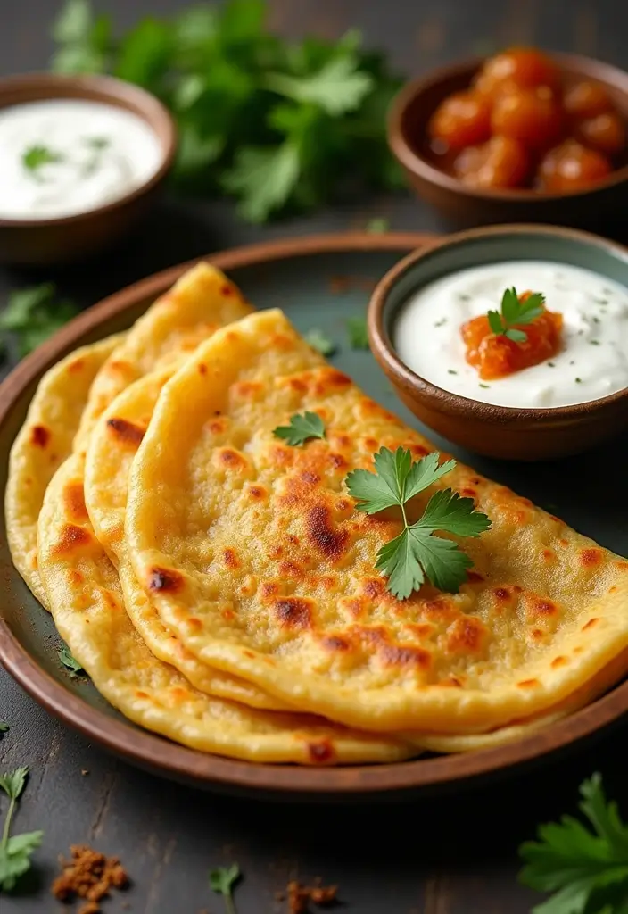 30 Veg Indian Breakfast Recipes To Start Your Day Right 5 30 Veg Indian Breakfast Recipes To Start Your Day Right - 5. Paneer Paratha