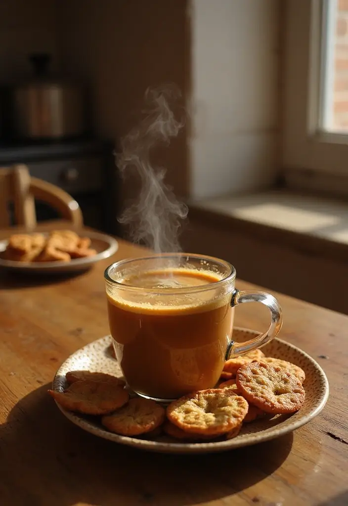 30 Veg Indian Breakfast Recipes To Start Your Day Right 9 30 Veg Indian Breakfast Recipes To Start Your Day Right - 9. Masala Chai with Rusk