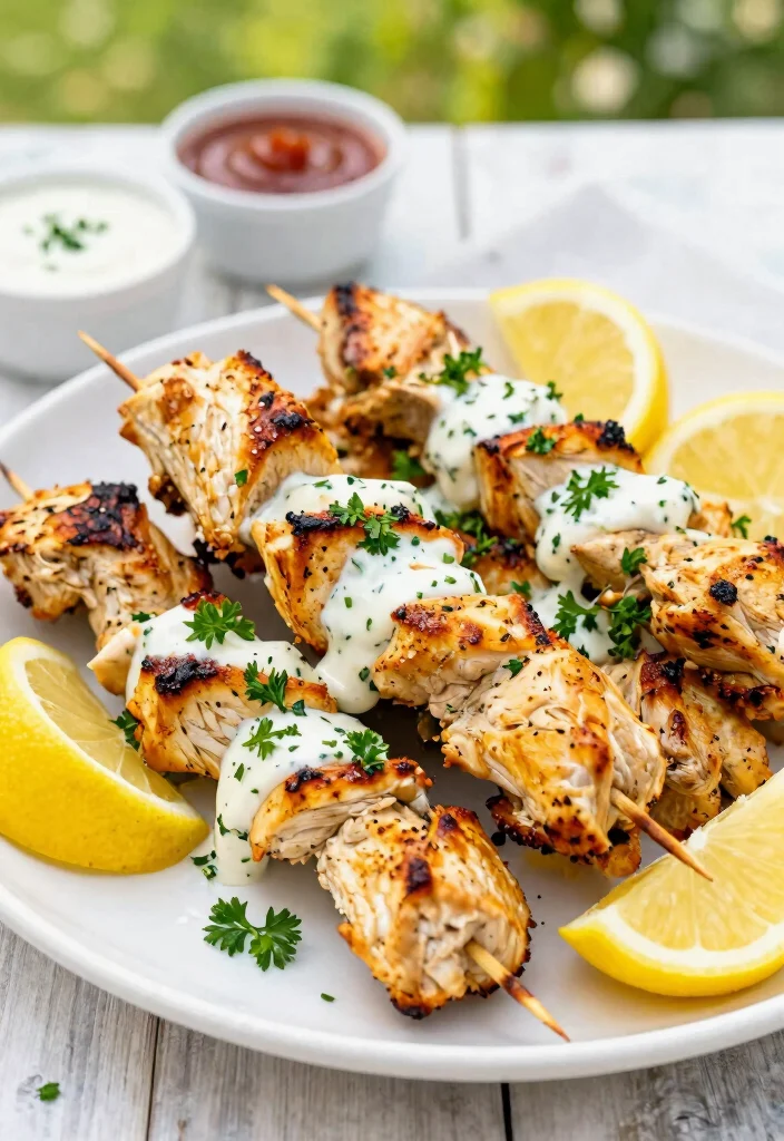 10 Buttermilk Dinner Recipes for Rich Home Style Flavor - 5. Buttermilk Ranch Chicken Skewers 1