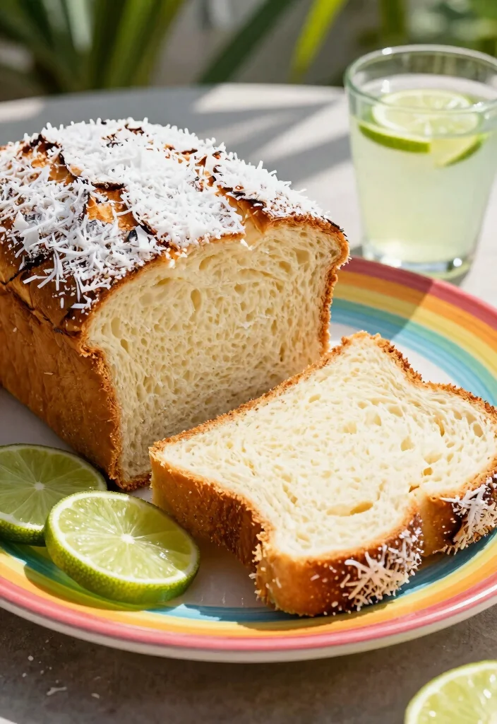 10 Easy Dessert Bread Recipes for Simple Sweet Baking 56 10 Easy Dessert Bread Recipes for Simple Sweet Baking - 6. Coconut Lime Bread 1