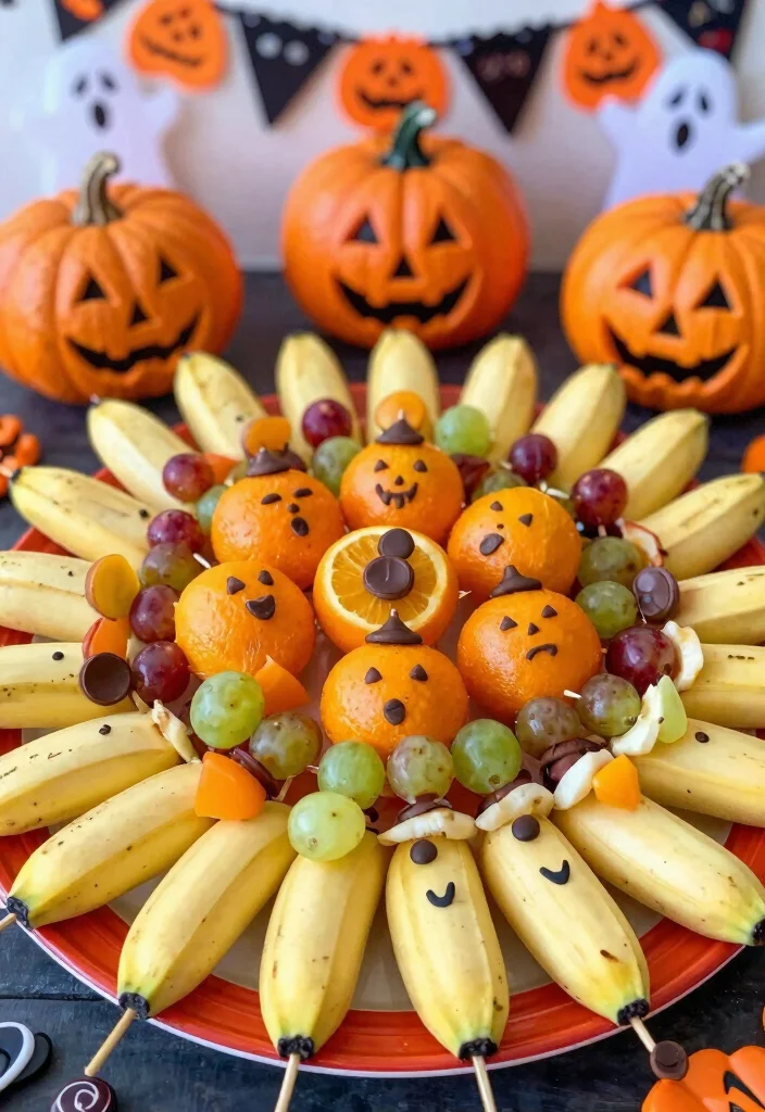 10 Halloween Vegan Recipes for Festive Plant Based Fun 100 10 Halloween Vegan Recipes for Festive Plant Based Fun - 10. Halloween Fruit Skewers 1