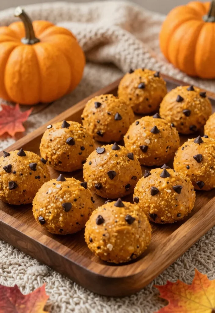 10 Healthy Halloween Recipes for Fun Guilt-Free Treats 1 10 Healthy Halloween Recipes for Fun Guilt-Free Treats - 1. Pumpkin Energy Bites 1
