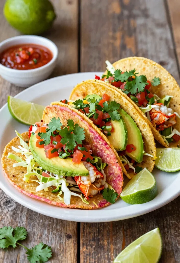 10 Healthy Lobster Recipes for Light Elegant Meals - 7. Lobster Tacos 1