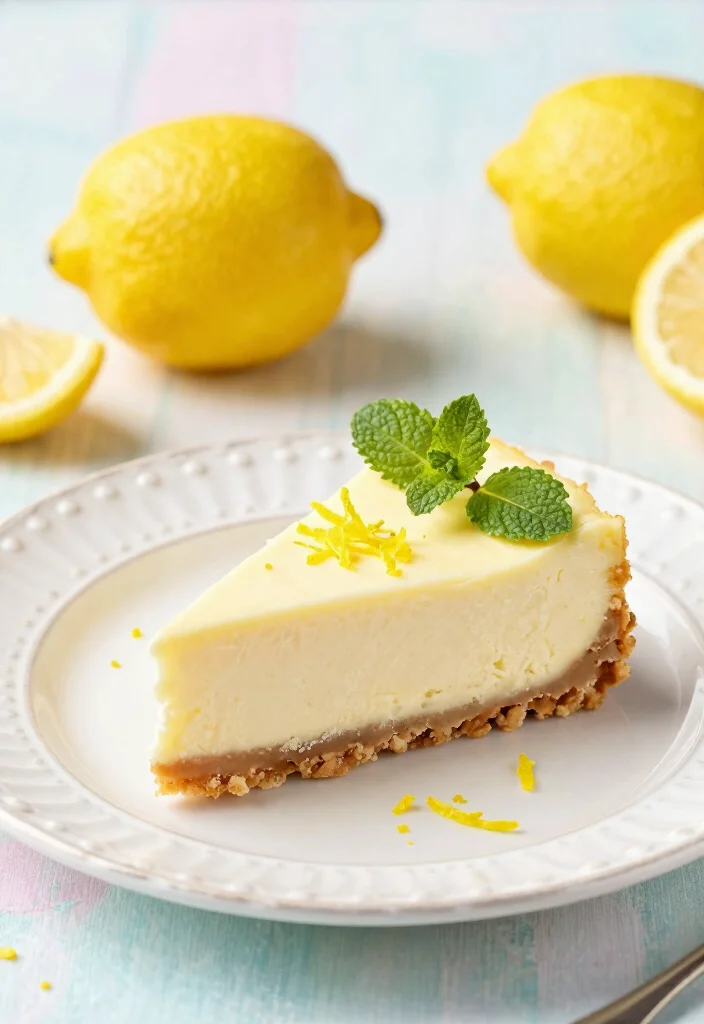 10 Individual Dessert Recipes for Perfect Single Servings 34 10 Individual Dessert Recipes for Perfect Single Servings - 4. Lemon Vegan Cheesecake 1