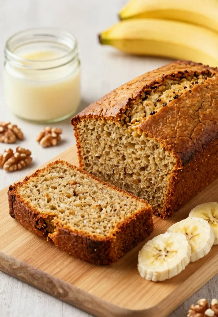 10 Justine Kameron Dessert Recipes Inspired by Viral Favorites - 7. Vegan Banana Bread 1