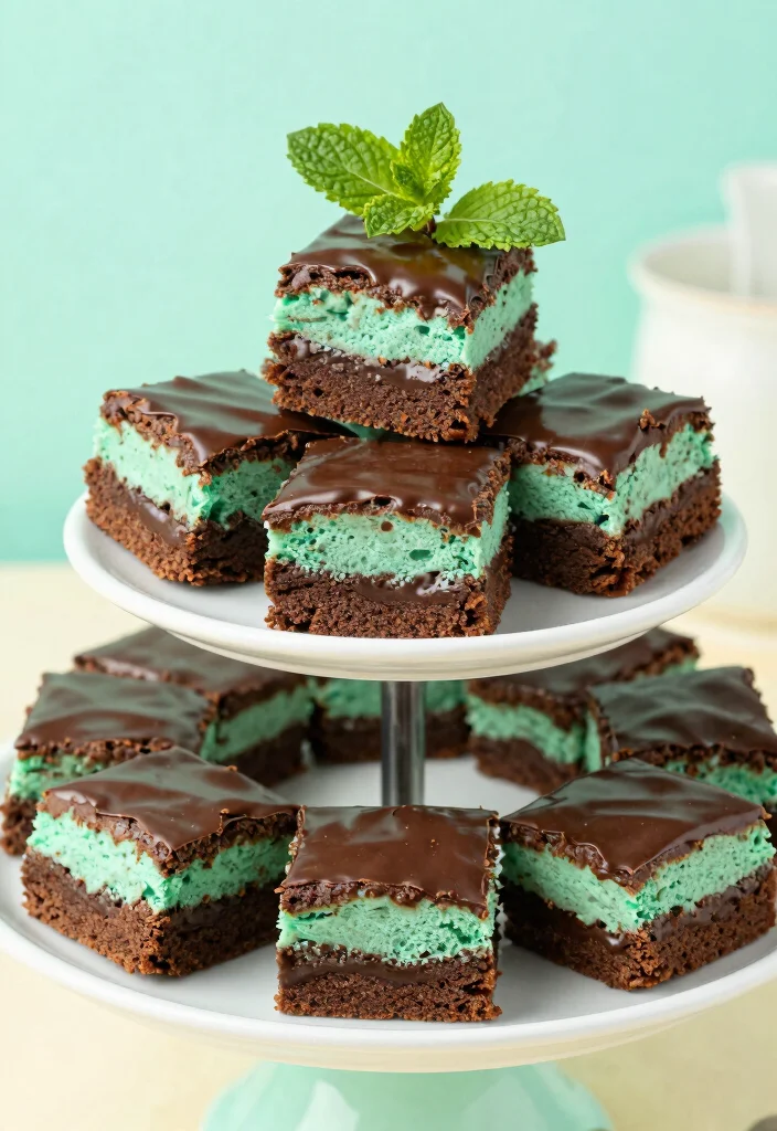 10 Keto Brownie Recipes for Rich Low Carb Treats - 3. Mint Chocolate Brownies 1