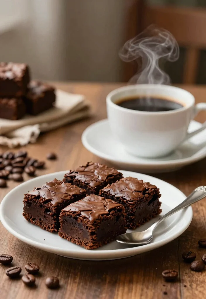 10 Keto Brownie Recipes for Rich Low Carb Treats - 7. Mocha Espresso Brownies 1