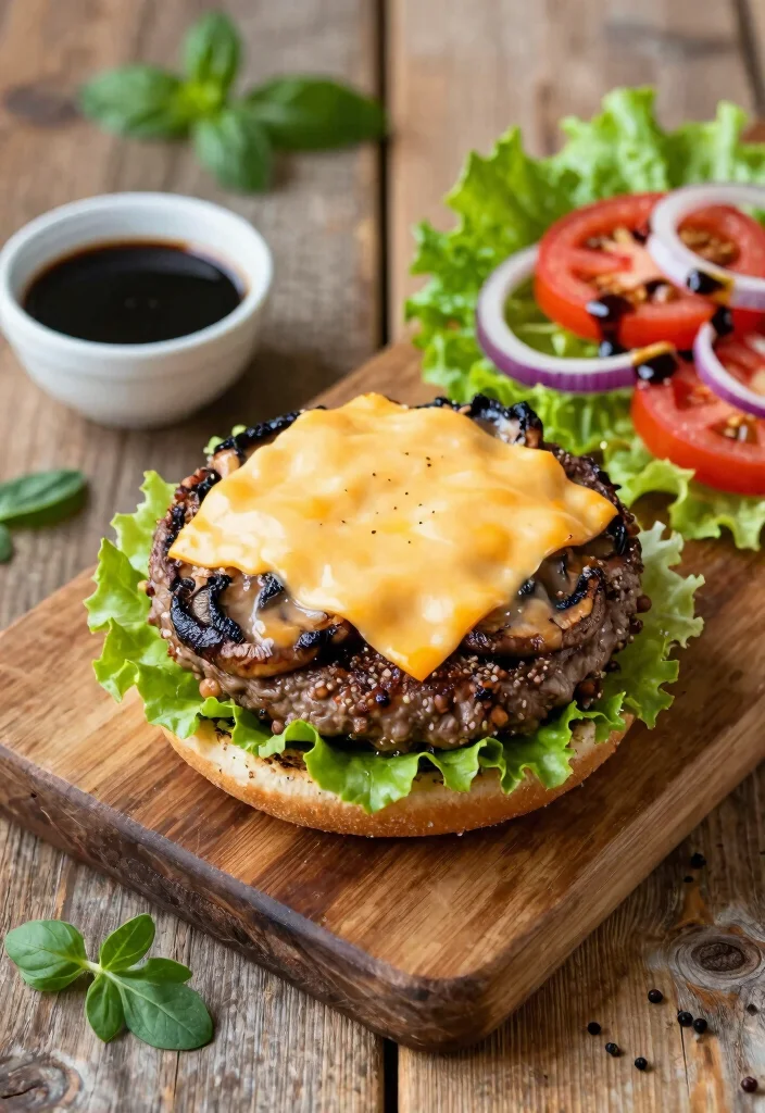 10 Keto Burger Recipes for Juicy Low Carb Comfort - 2. Portobello Mushroom Burger 1