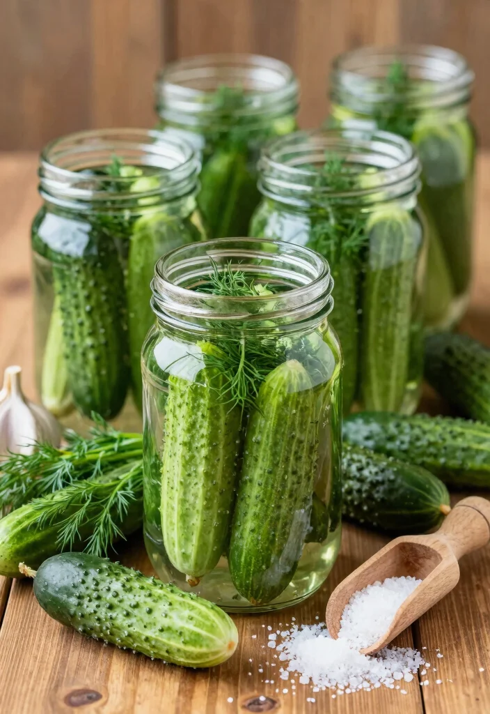 10 Keto Canning Recipes for Long Term Low Carb Prep 23 10 Keto Canning Recipes for Long Term Low Carb Prep - 3. Garlic Dill Pickles 1