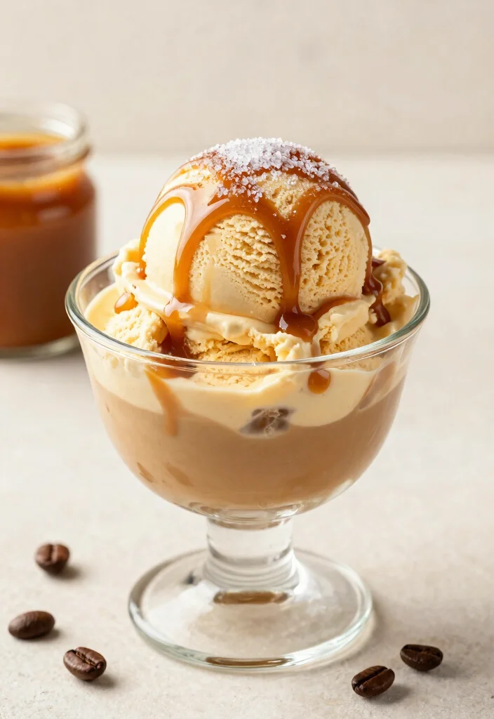 10 Keto Coffee Ice Cream Recipes for Creamy Low Carb Treats - 4. Caramel Coffee Ice Cream 1